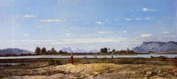 保羅 卡米爾 吉穀 Landscape, the Banks of the Durance 保羅 卡米爾 吉穀 Landscape, the Banks of the Durance